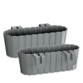 Квітковий горщик Prosperplast Boardee Hook 400