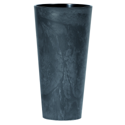 Квітковий горщик Tubus Slim Beton Effect 400