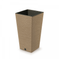 Квітковий горщик Furu Square ECO Wood 200W