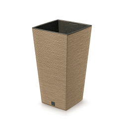 Квітковий горщик Furu Square ECO Wood 240W