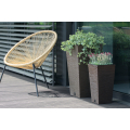 Квітковий горщик Furu Square ECO Wood 300W