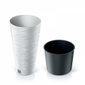 Квітковий горщик Prosperplast Furu Slim 250