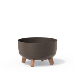 Квітковий горщик Gracia Low ECO Wood 300