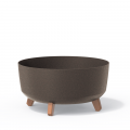 Квітковий горщик Gracia Low ECO Wood 400