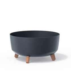 Квітковий горщик Gracia Low ECO Wood 400