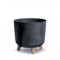 Квітковий горщик Gracia Tubus Beton Effect 300LE
