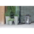 Квітковий горщик Tubus Slim Beton Effect 200