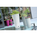 Квітковий горщик Tubus Slim Beton Effect 250