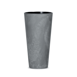 Квітковий горщик Tubus Slim Beton Effect 250
