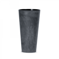 Квітковий горщик Tubus Slim Beton Effect 300
