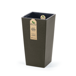Квітковий горщик Urbi Square ECO Wood 200