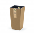 Квітковий горщик Urbi Square ECO Wood 200