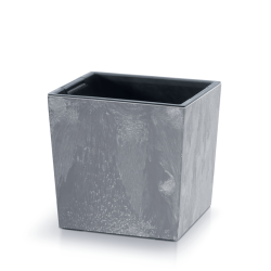 Квітковий горщик Urbi Square Low Beton Effect 240