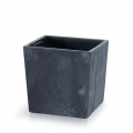 Квітковий горщик Urbi Square Low Beton Effect 300