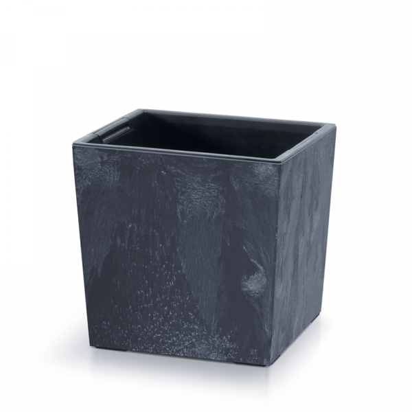 Квітковий горщик Urbi Square Low Beton Effect 300