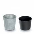 Квітковий горщик Urbi Round Beton Effect 300
