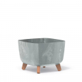 Квітковий горщик Gracia Square Beton Effect 300
