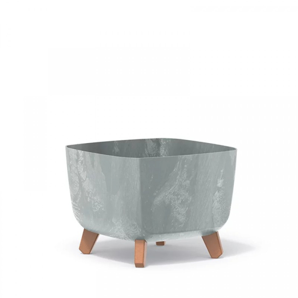 Квітковий горщик Gracia Square Beton Effect 300