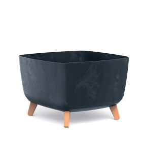 Цветочный горшок Gracia Square Beton Effect 400