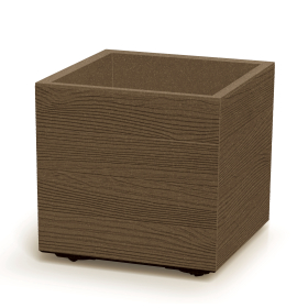 Цветочный горшок Madera Square ECO Wood 400